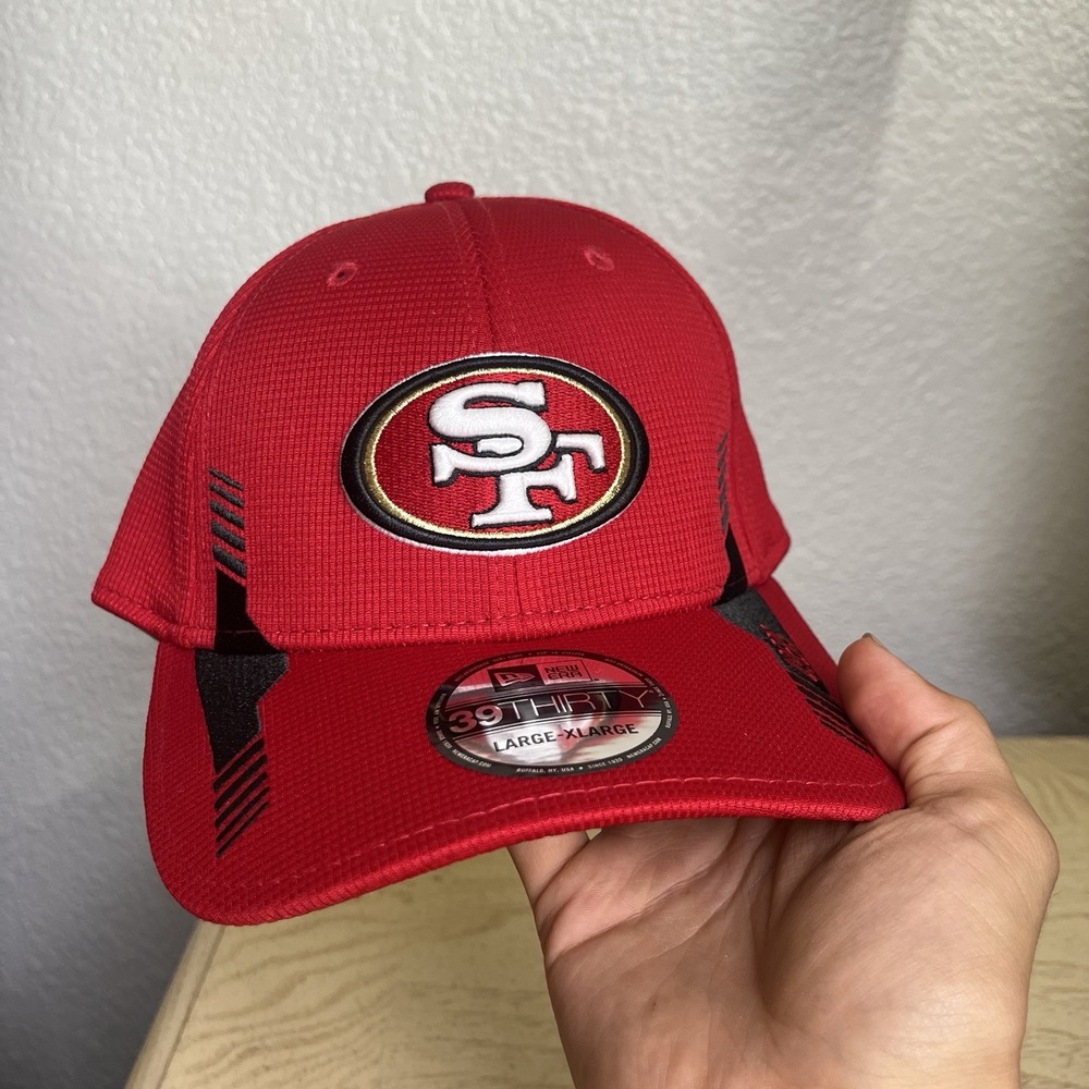 San Francisco 49ers Red Hat Cap NFL New Era Large/XL Forty Niners BARGAIN